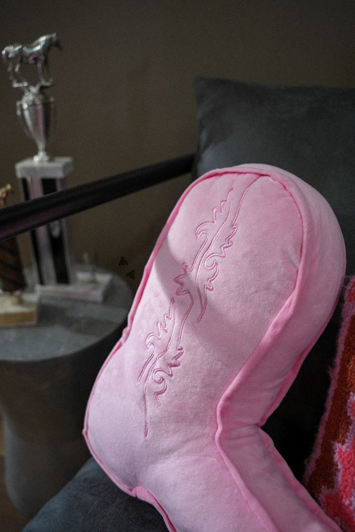 Snoozy Boot Pillow *Pinky Promise*