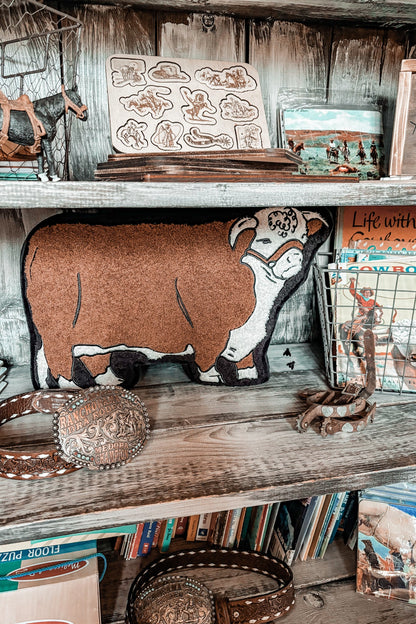 Cattle Talk *Hereford* Pillow