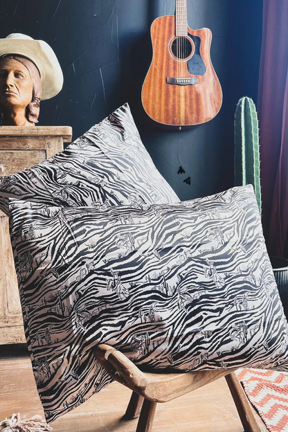 Western Wild Satin Pillowcases (INCLUDES 2)