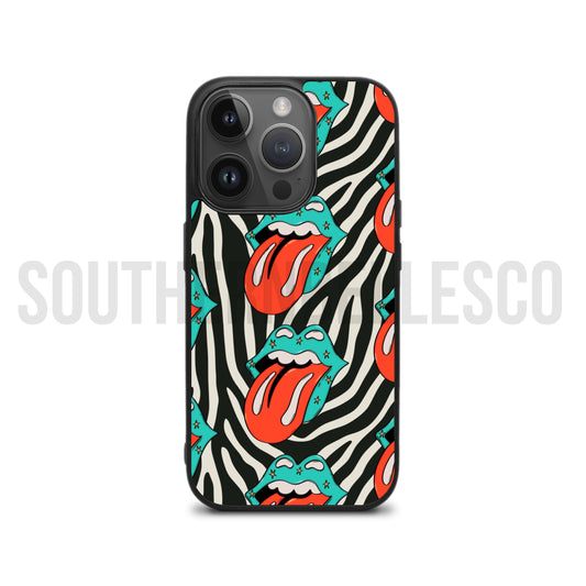 Zebra Tongue Phone Case