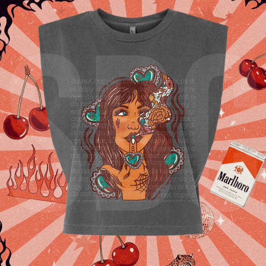 PREORDER Rhiannon Tank *2 Colors* (SHIPS TO ME: 20-24 BUSINESS DAYS AFTER 5/19)