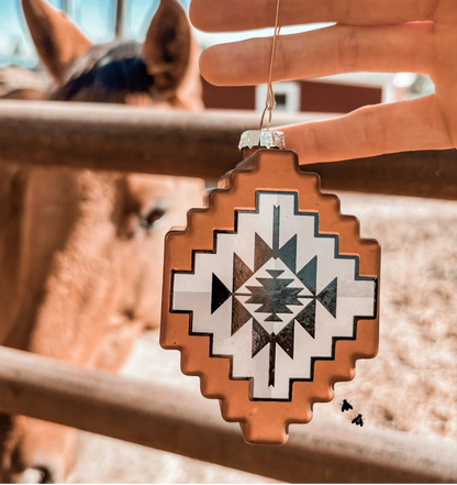 Tinsel Taos Ornament