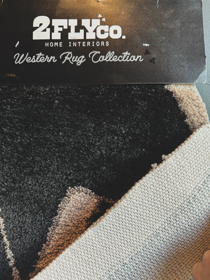 Moody Cowboy Rug *Midnight*