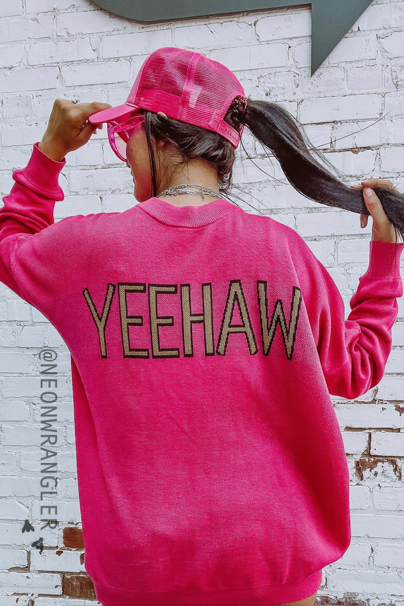 Pinky Haw Knit Sweater