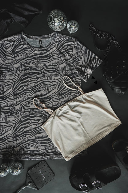 Let’s Get Wild Mesh Tee