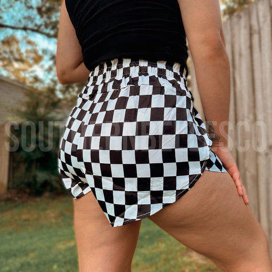 Checkered Shorts