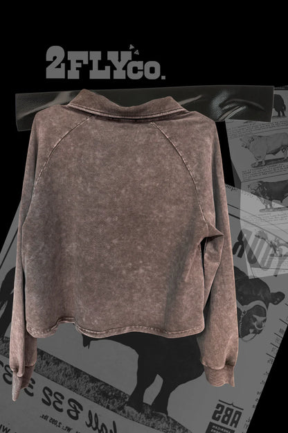 Rowel ‘Em Up Pullover *Chocolate*