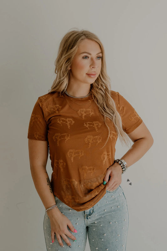 Buck Fifty Mesh Tee