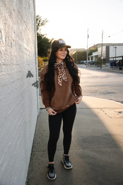 Silver Creek Half Zip *Choc*