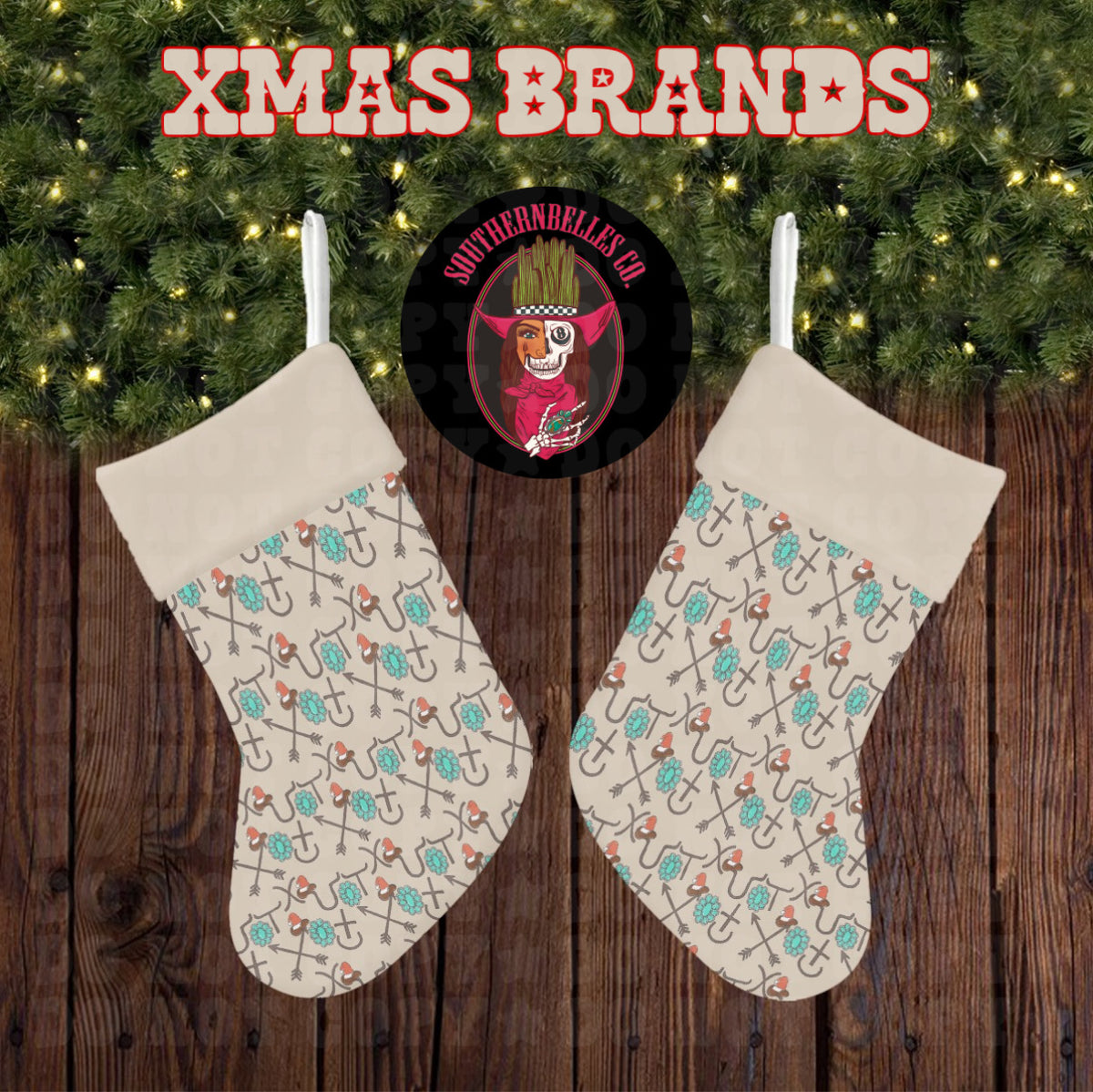 PREORDER Western Stockings *7 Styles* (SHIPS TO ME: BEGINNING OF DECEMBER)