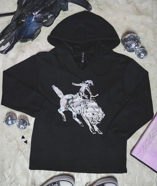 SIZE SMALL Buck The Rest Hoodie