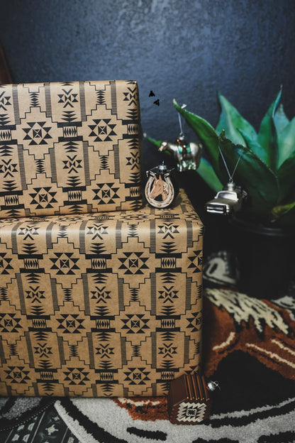 Aztec Wrap Tha Prez Wrapping Paper