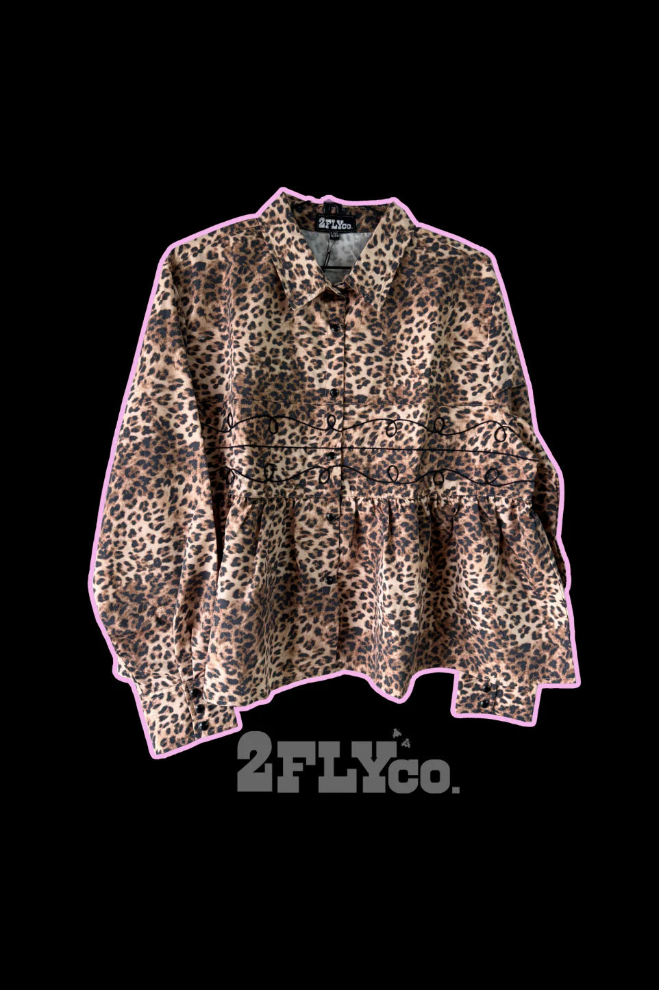 Loopty Lou Long Sleeve *Leopard*