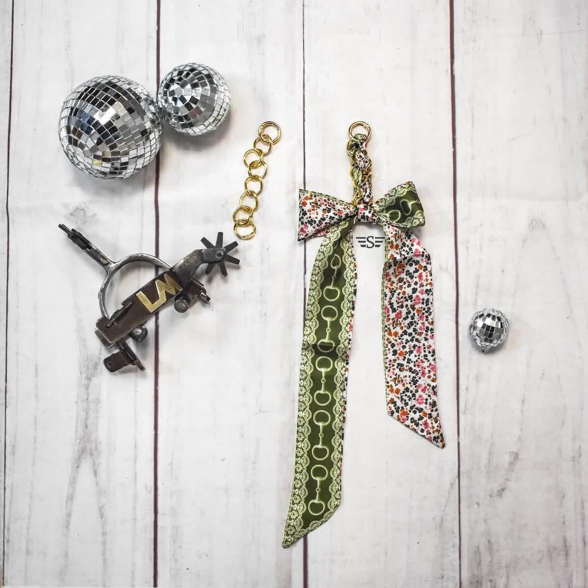 Snaffle Bit Twilly Bag Charm