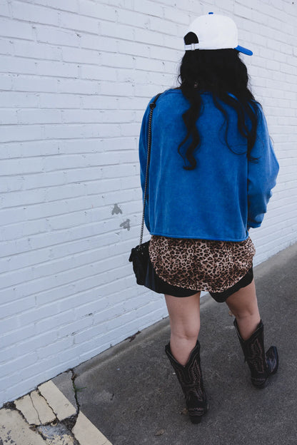 Cobalt Cowboy Pullover *Blue*