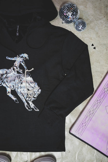 SIZE SMALL Buck The Rest Hoodie