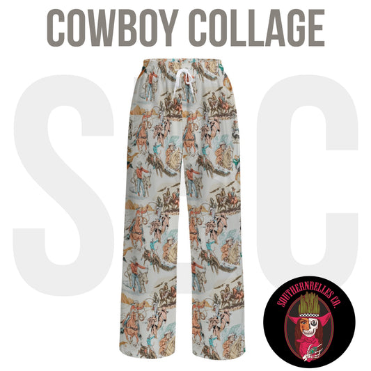 PREORDER Western Wide Leg Pants *10 Styles* (SHIPS TO ME: END OF OCTOBER)