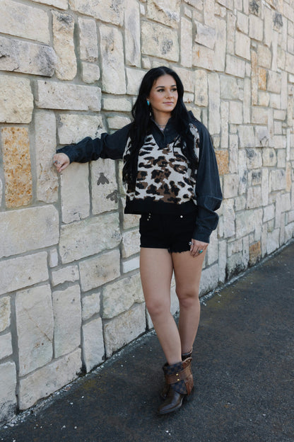 Doubleshift Top *Leopard*