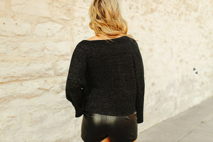 Come For Me Crop Sweater
