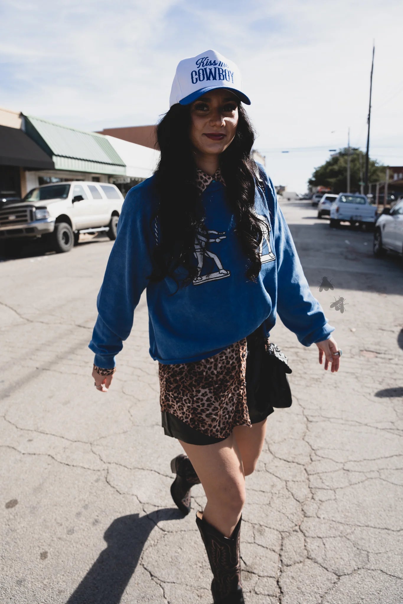 Cobalt Cowboy Pullover *Blue*