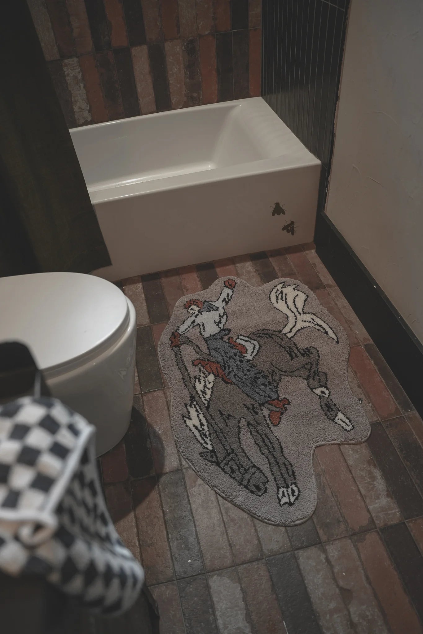 Bronc Buster Rug