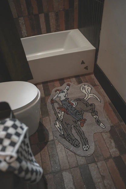 Bronc Buster Rug