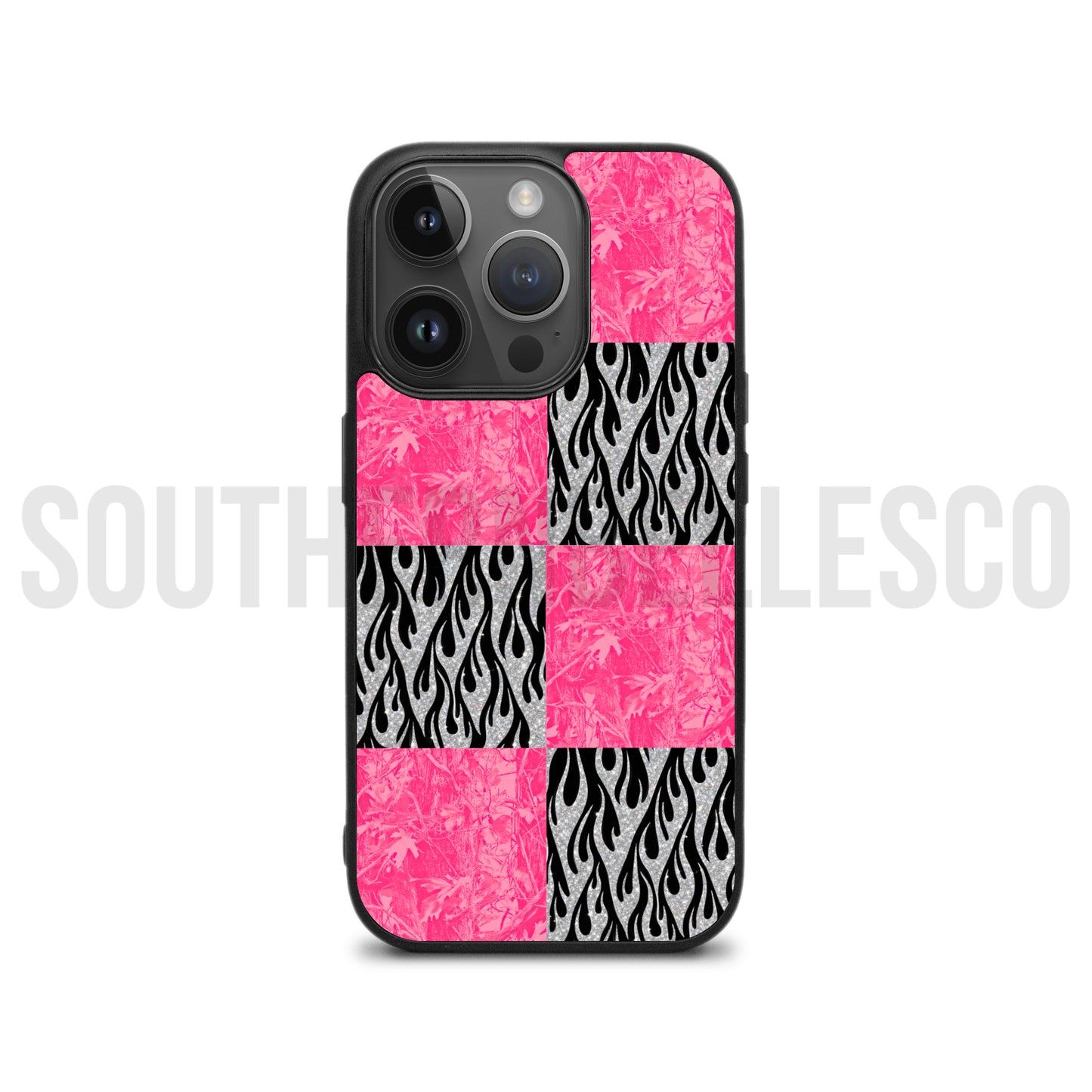 Camo/Flames Phone Case
