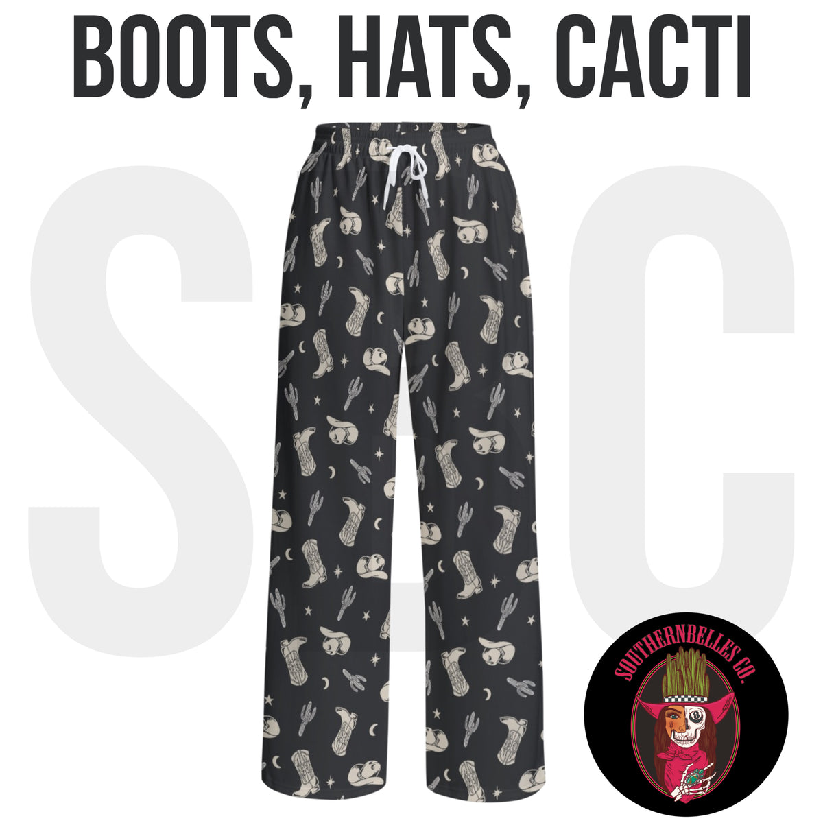 PREORDER Western Wide Leg Pants *10 Styles* (SHIPS TO ME: END OF OCTOBER)