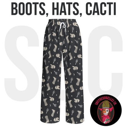 PREORDER Western Wide Leg Pants *10 Styles* (SHIPS TO ME: END OF OCTOBER)