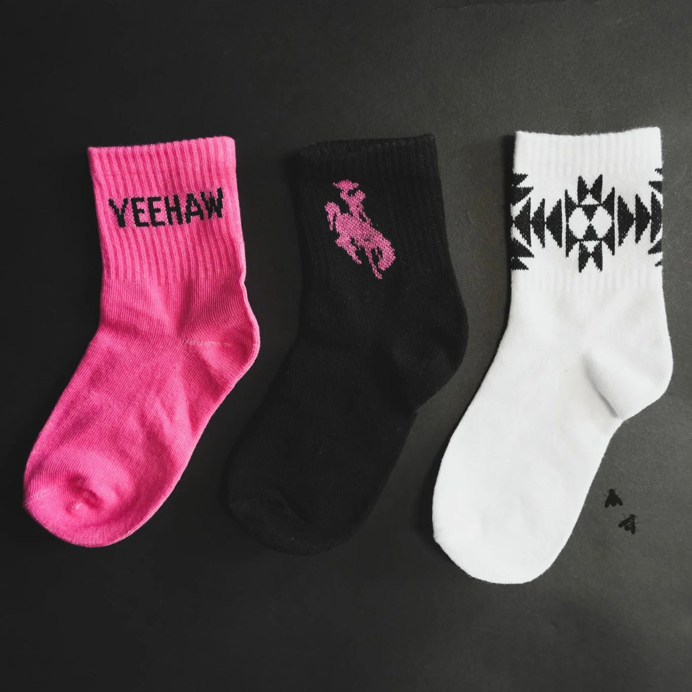 KIDS 3T & Up Loretta Crew Socks