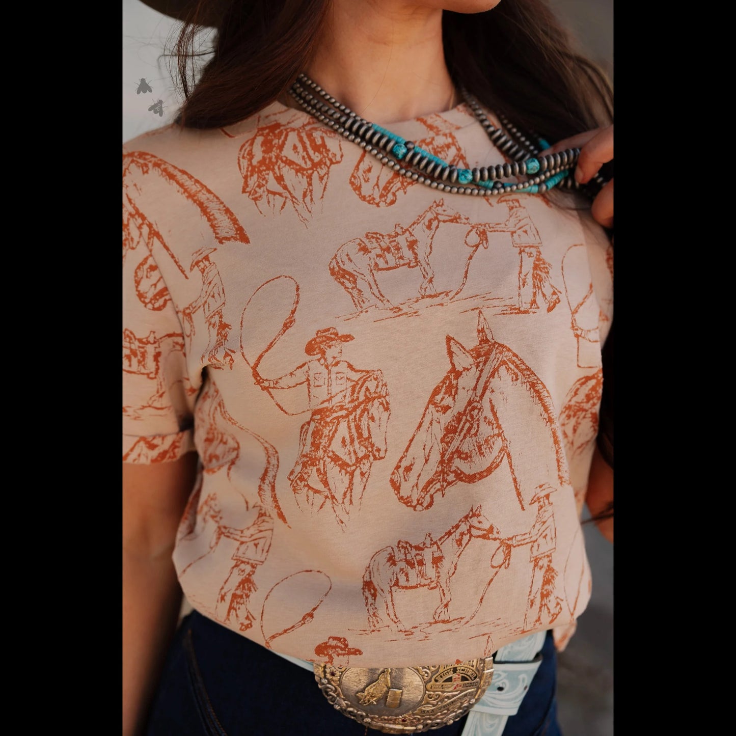 Doodle Dos Tee *Saddle*