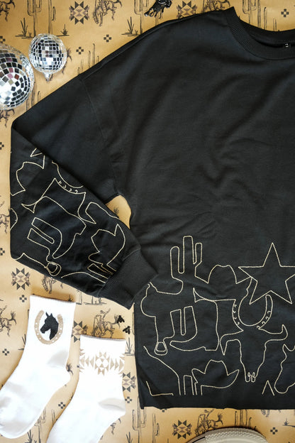 SIZE MEDIUM Tucson Thread Crewneck