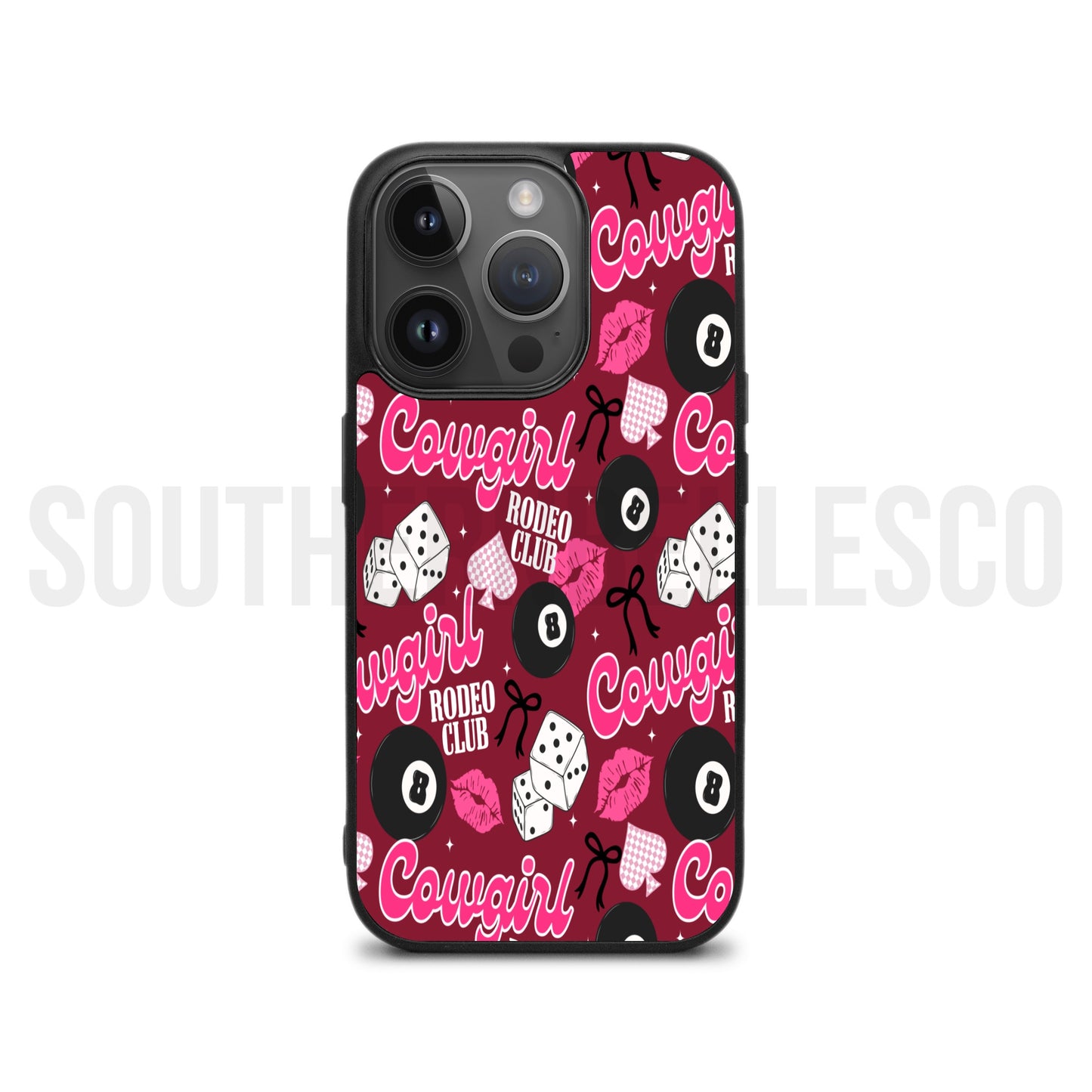 Cowgirl Rodeo Club Phone Case