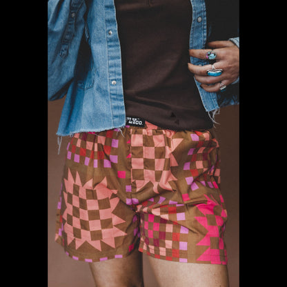 Patch Ya L8ter Shorts