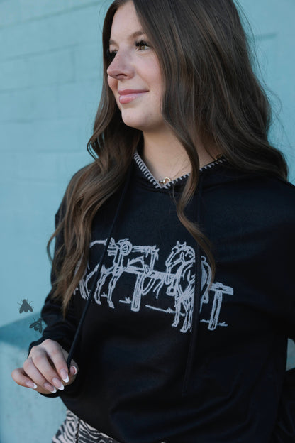 Leather or Not Hoodie