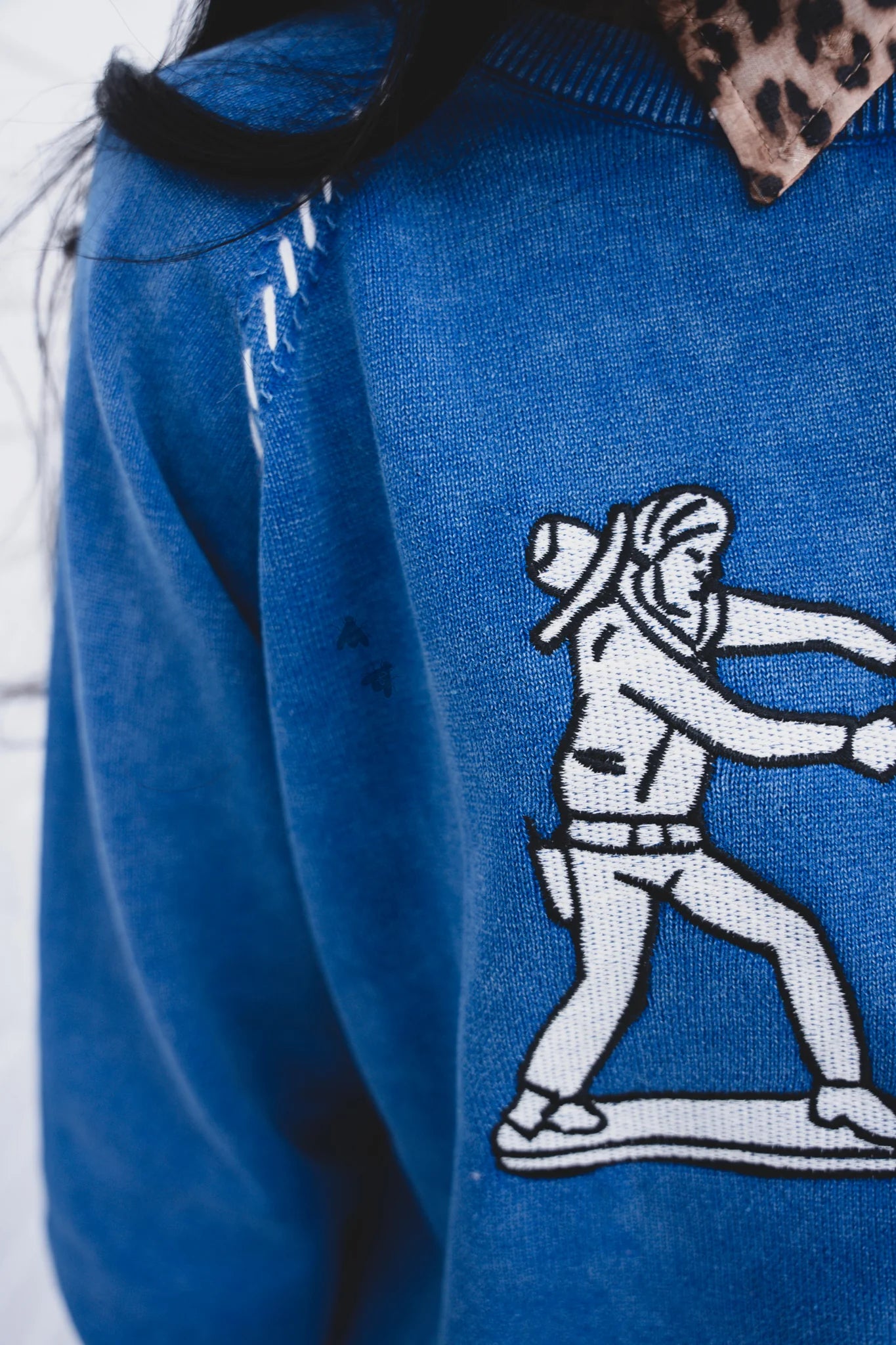Cobalt Cowboy Pullover *Blue*