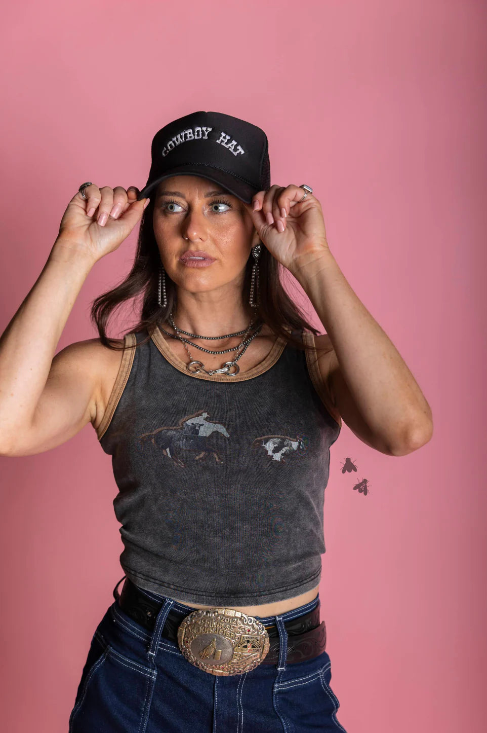 Cowboy Collage Tank
