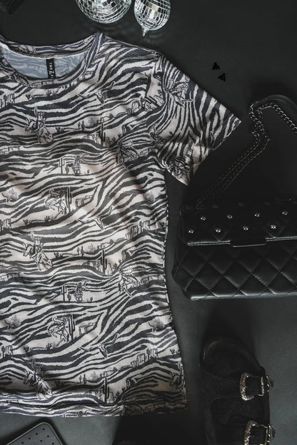 Let’s Get Wild Mesh Tee