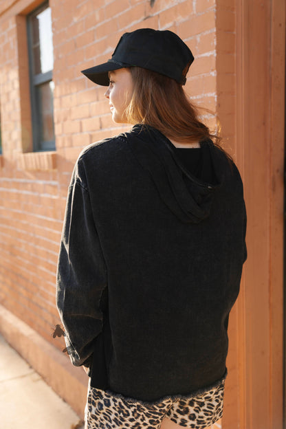 Urban Denim Hoodie *Midnight*