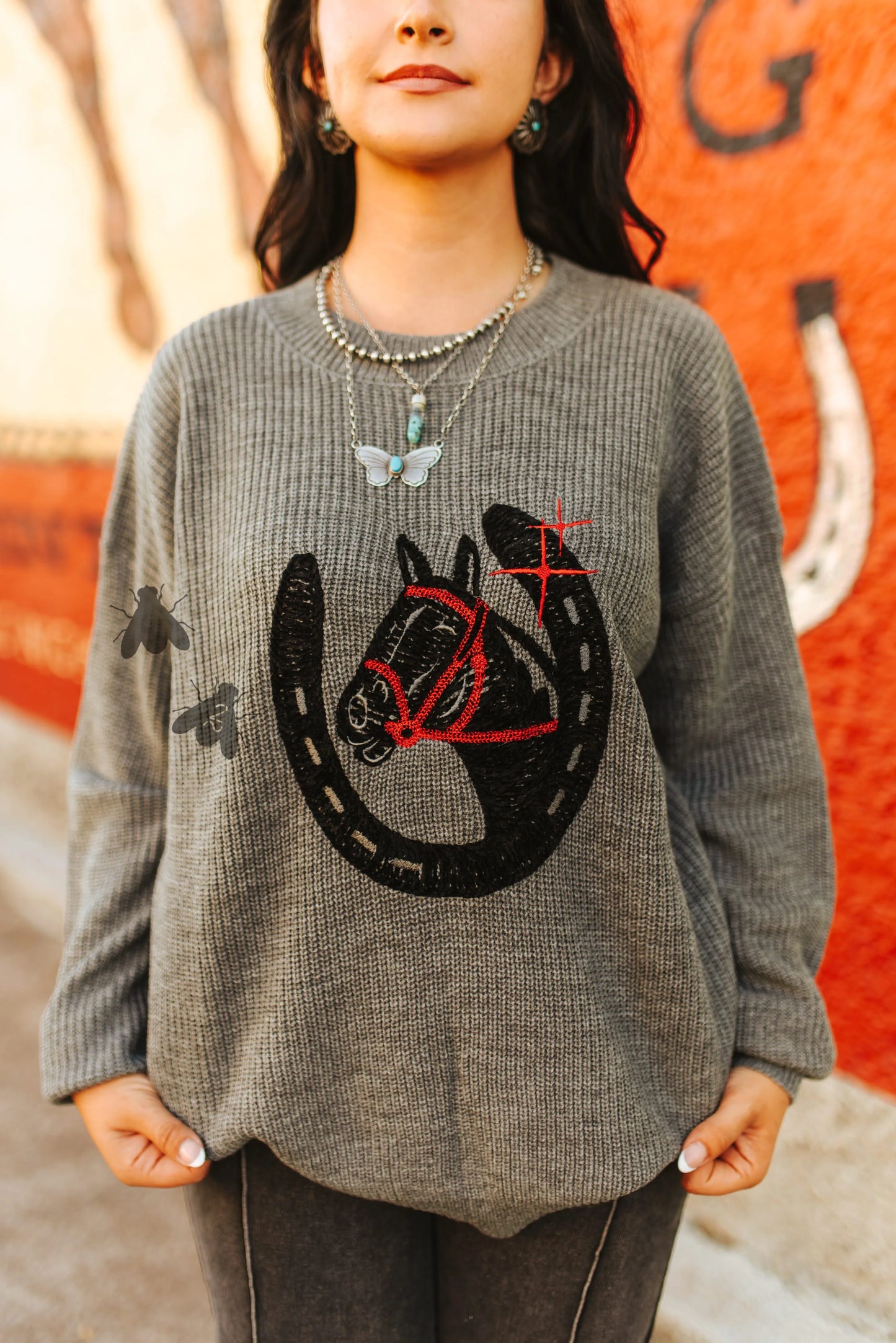 Vintage Luck Knit *Grey*