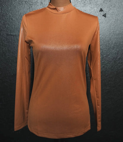 Saddle Leddy Leather Top