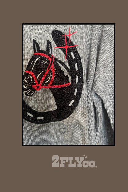 Vintage Luck Knit *Grey*