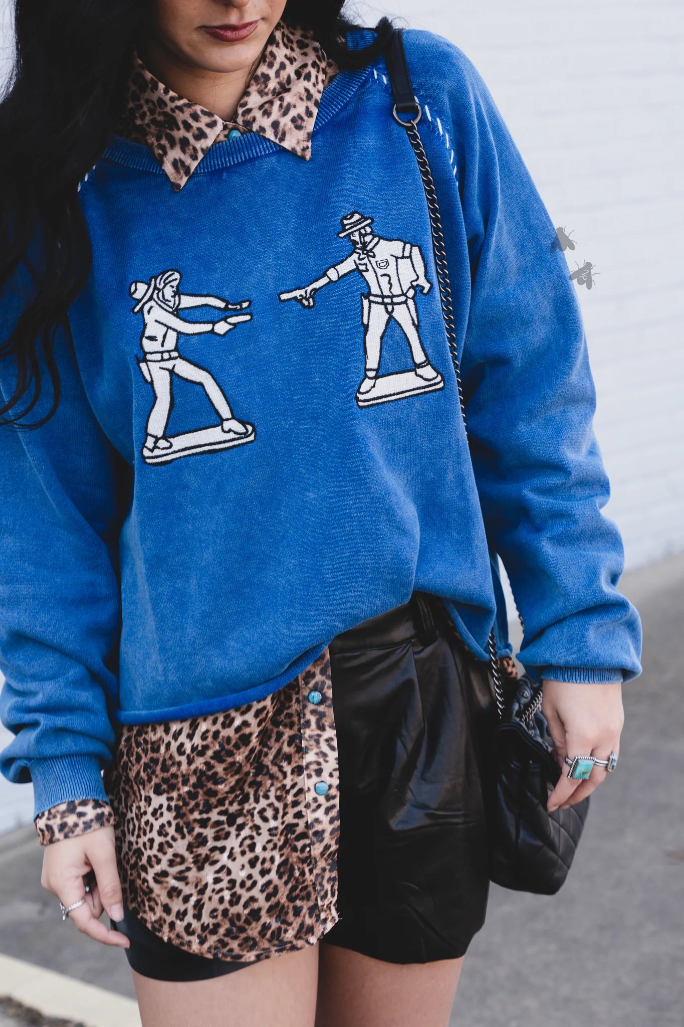 Cobalt Cowboy Pullover *Blue*