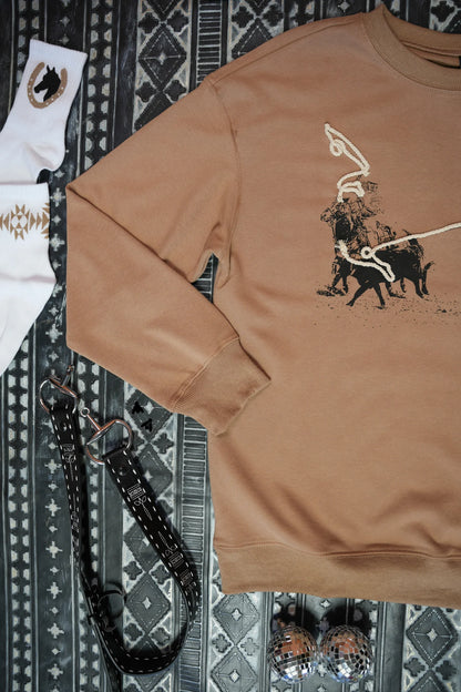 Ropin’ Pals Crewneck