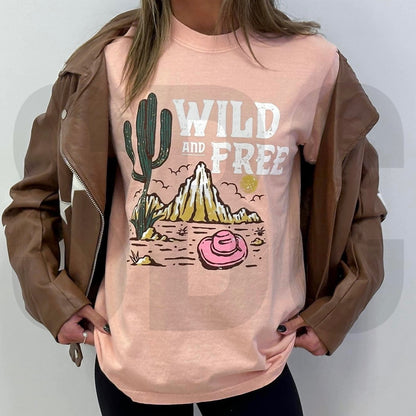 SIZE MEDIUM Desert Wild & Free Tee