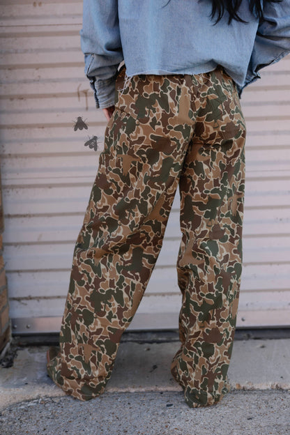 Off Tha Track Boxer Pants *Camo*