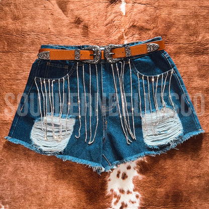 Nashville Rhinestone Shorts