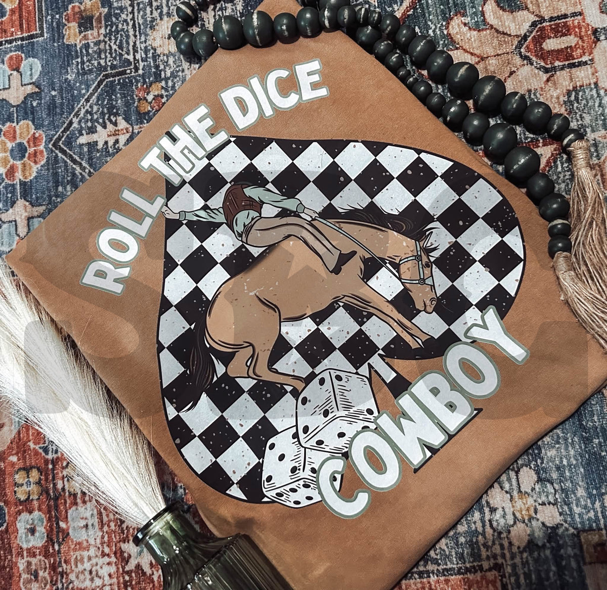 PREORDER Roll The Dice Tee (SHIPS TO ME: 20-24 BUSINESS DAYS AFTER 10/12)