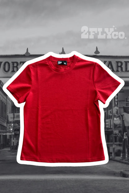 Cloud Basic Snug Tee *Rojo*