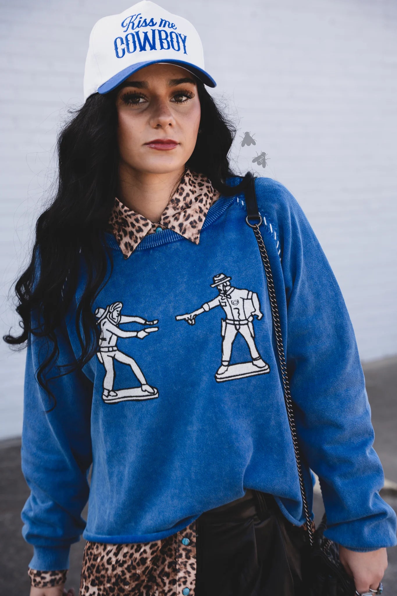 Cobalt Cowboy Pullover *Blue*